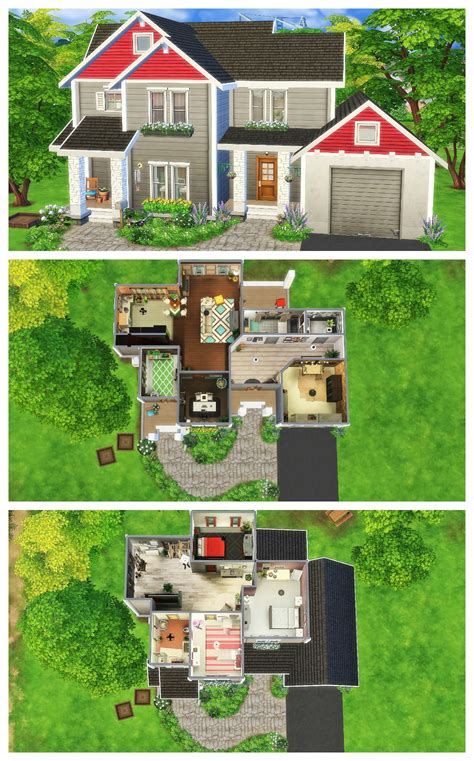 plano casas sims 4